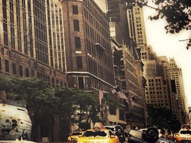overgrown post-apocalyptic city